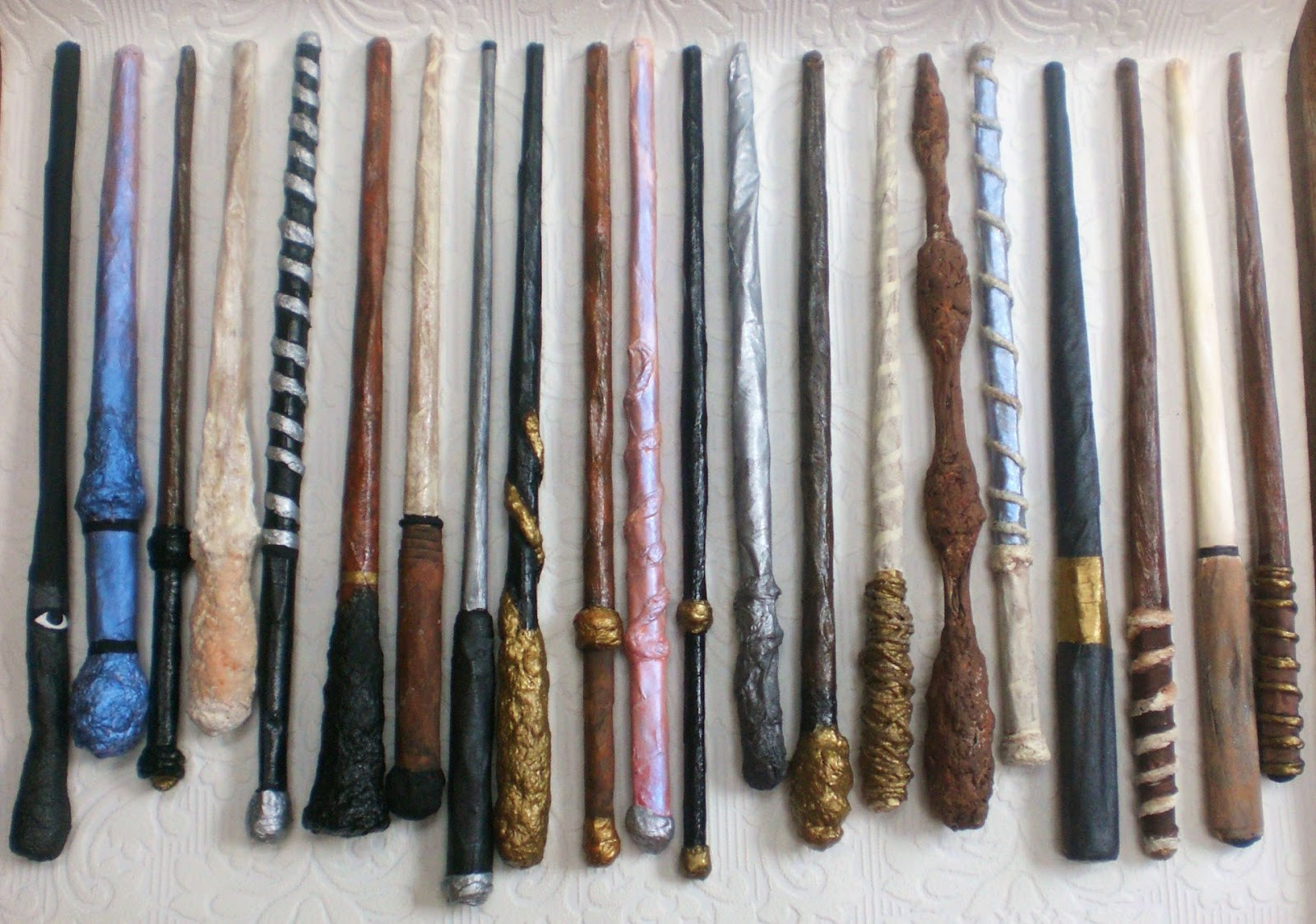 Diy Wand
 Warrior Girl Rowena Murillo DIY Harry Potter Wands No