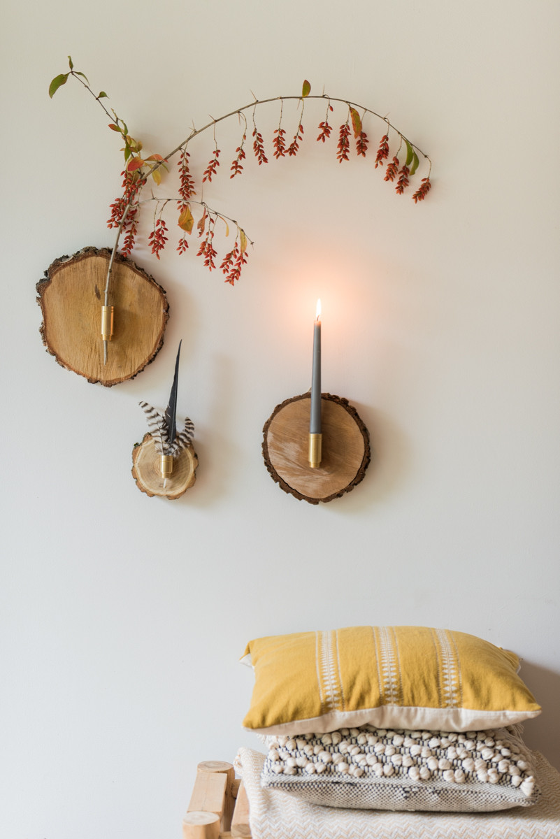 Diy Wanddeko
 DIY – herbstliche Wanddeko aus Baumscheiben