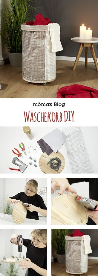 Diy Wäschekorb
 Wäschekorb selber machen Do it yourself