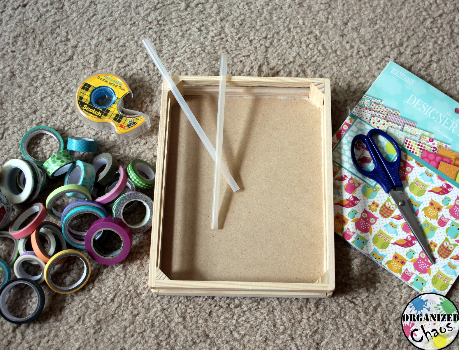 Diy Washi Tape
 Mommy Monday DIY washi tape dispenser