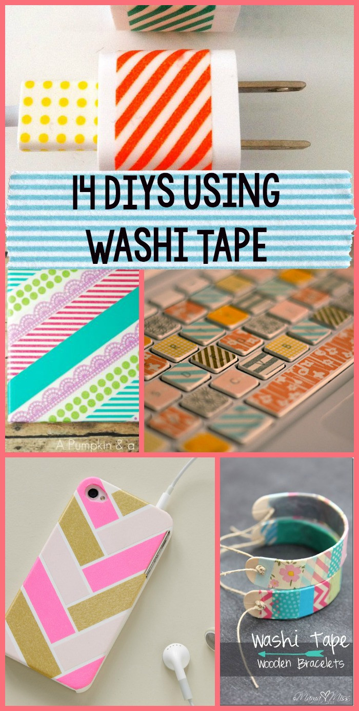 Diy Washi Tape
 14 Washi Tape DIY s A Little Craft In Your Day