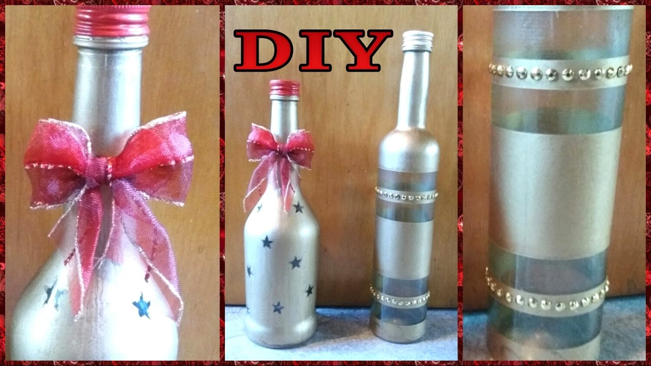 Diy Weihnachten
 Deko Flaschen für Weihnachten • DIY Julebuergerfee