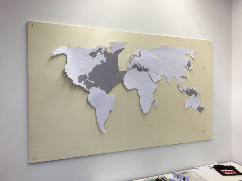 Diy Weltkarte
 DIY Die 3D Weltkarte für unter 20 Euro