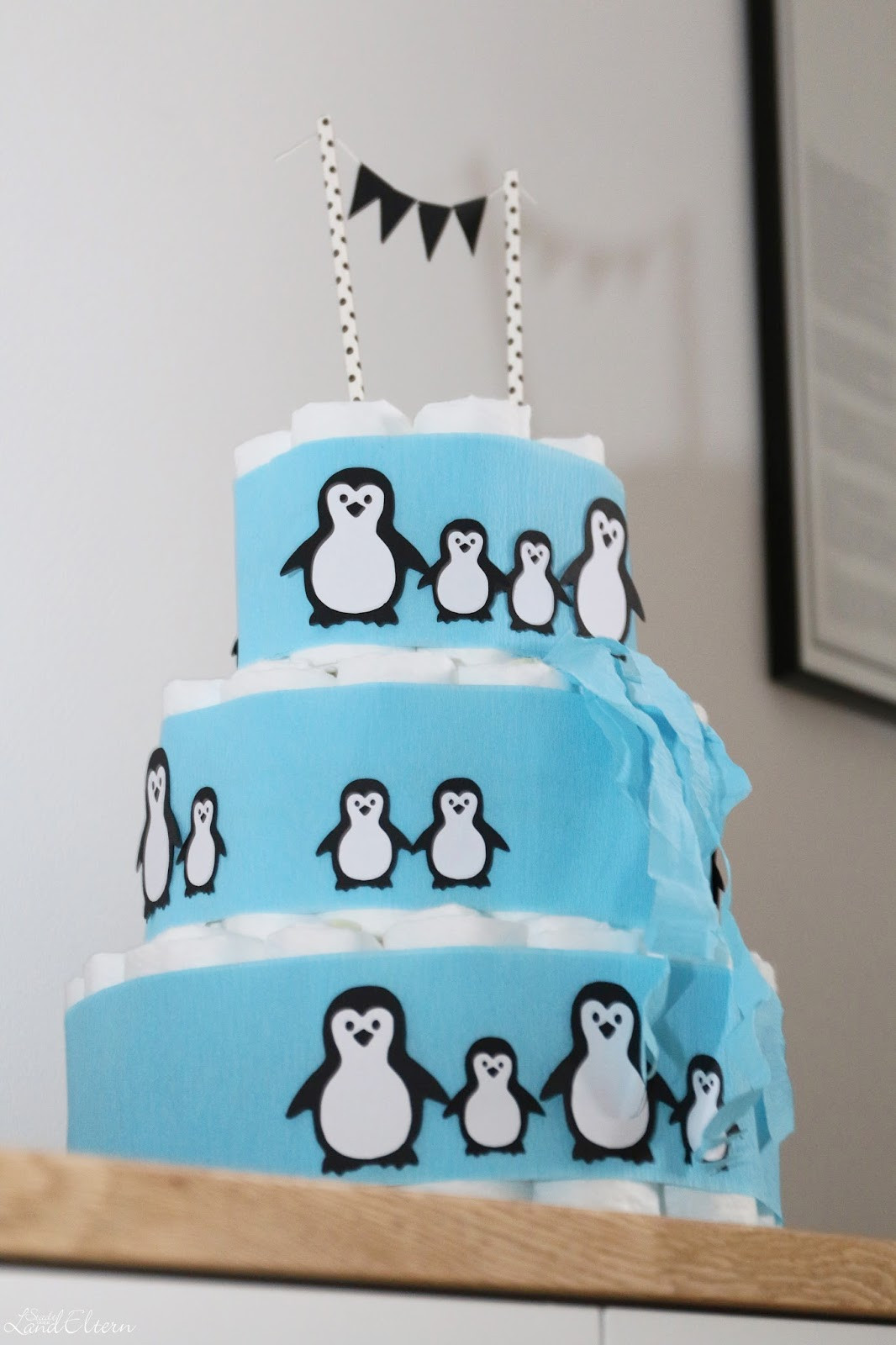 Diy Windeltorte
 DIY Windeltorte mit Pinguinen