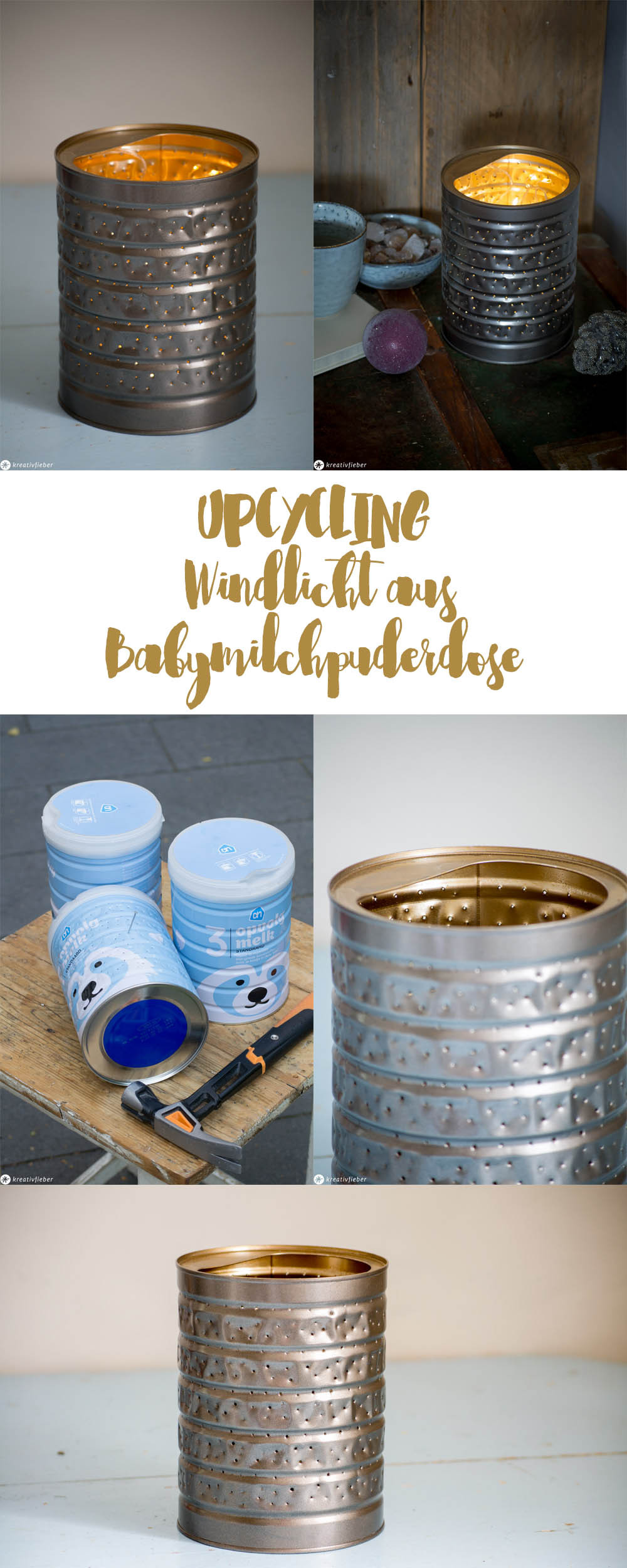 Diy Windlicht
 DIY Windlicht aus Babymilchpuderdose upcyclen