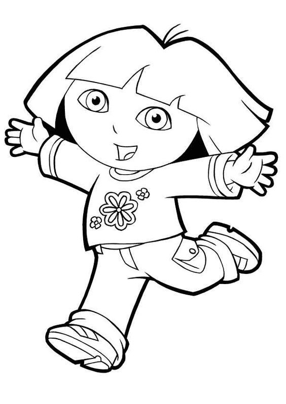 Dora Ausmalbilder
 Dibujos de Dora la Exploradora para colorear e imprimir