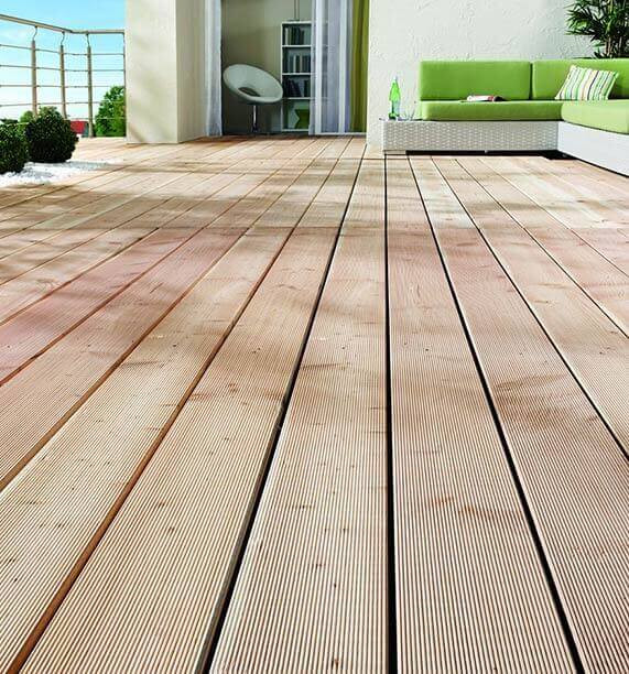 Douglasie Terrasse
 Holz len & WPC – Terrassenboden Materialien im Überblick
