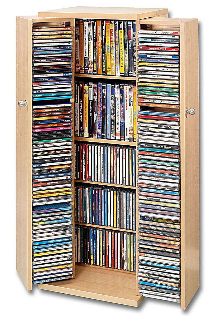 Dvd Schrank
 CD Schrank für 296 CDs Farbe buche bestellen