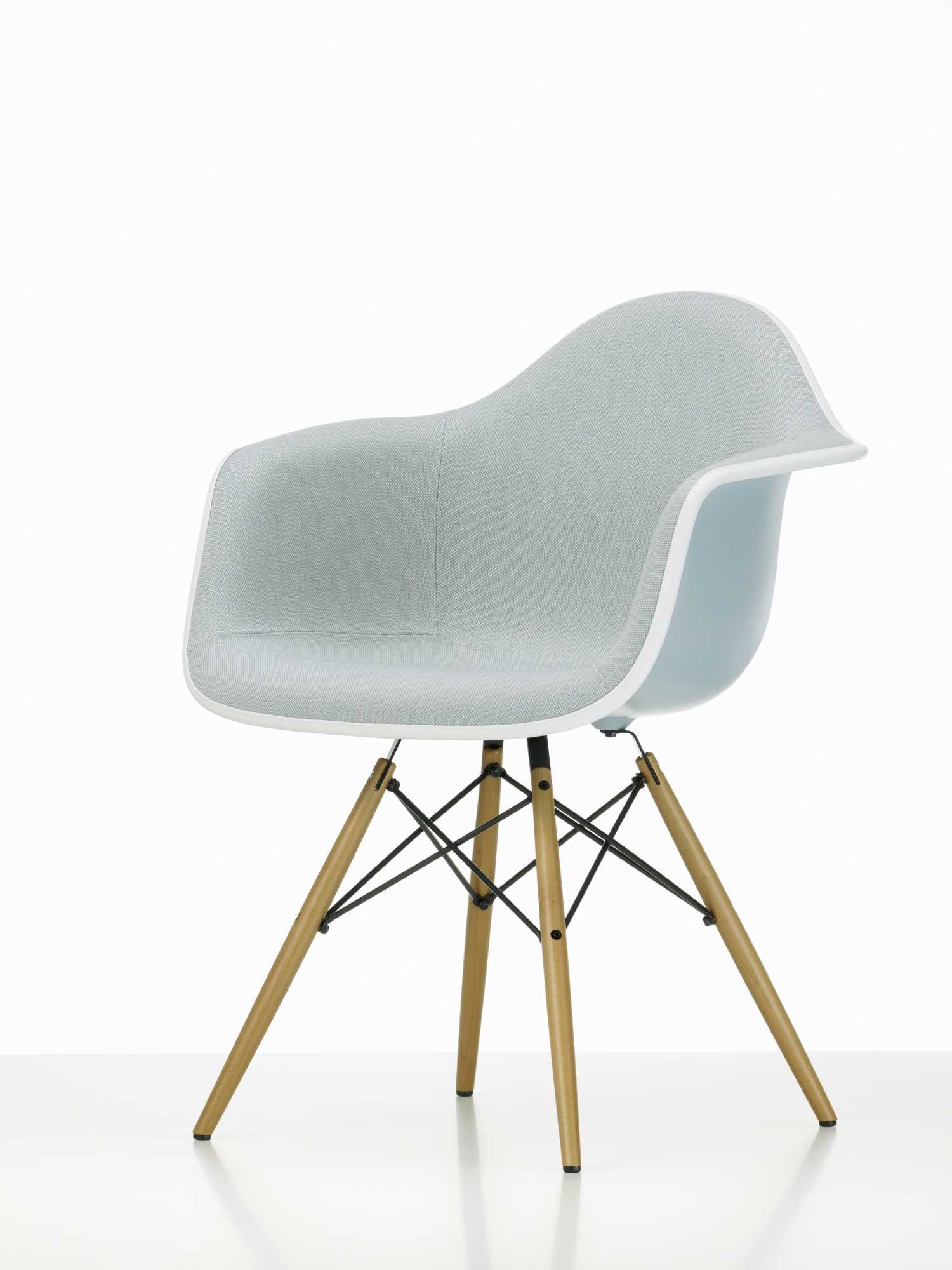 Eames Stuhl
 Eames Plastic Arm Chair DAW Stuhl Vollgepolstert Vitra