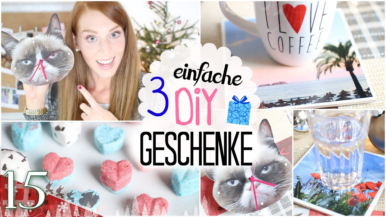 Einfache Diy
 3 EINFACHE DIY GESCHENKE unter 10 EURO DIY BADEKUGELN und