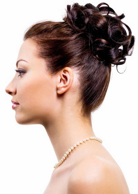 Einfache Frisuren Mittellanges Haar
 Einfache hochsteckfrisur für mittellanges haar