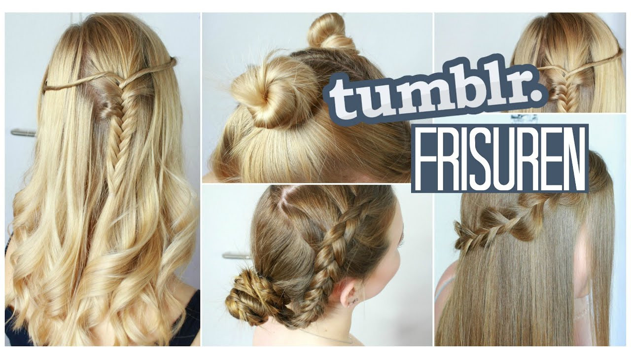 Einfache Schöne Frisuren
 Schöne & Einfache TUMBLR FRISUREN im TEST ⎟Nathalie Céline