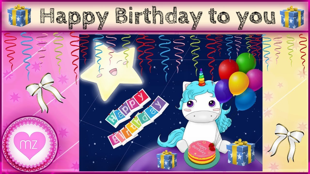 Einhorn Geburtstagswünsche Die 20 Besten Ideen Für Geburtstagswünsche Mit Dem Einhorn? Happy Birthday to You