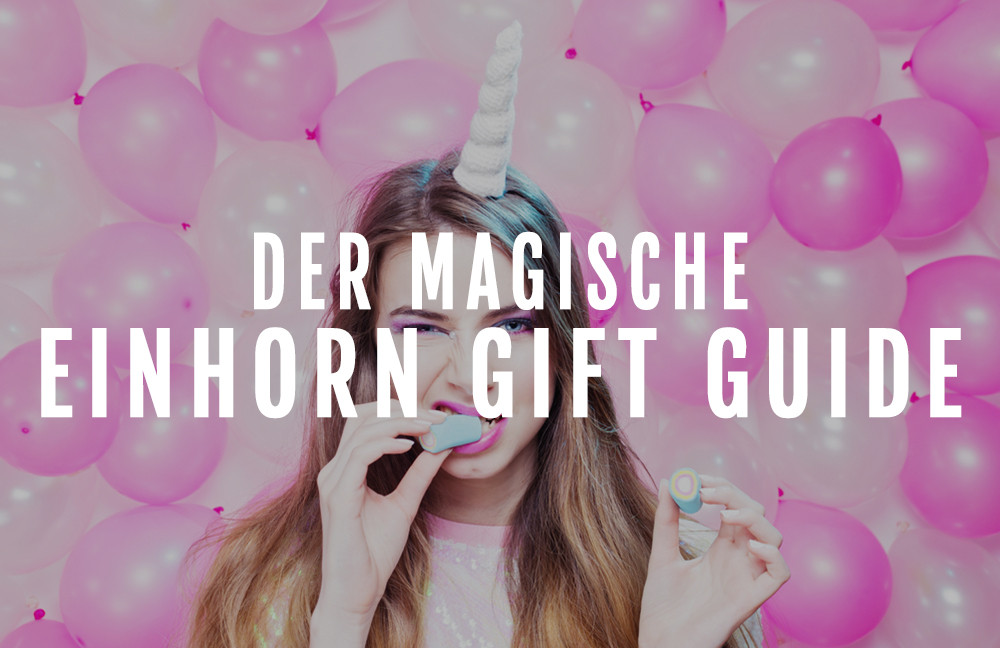 Einhorn Geschenkideen
 Die magischen Einhorn Geschenkideen zu Weihnachten