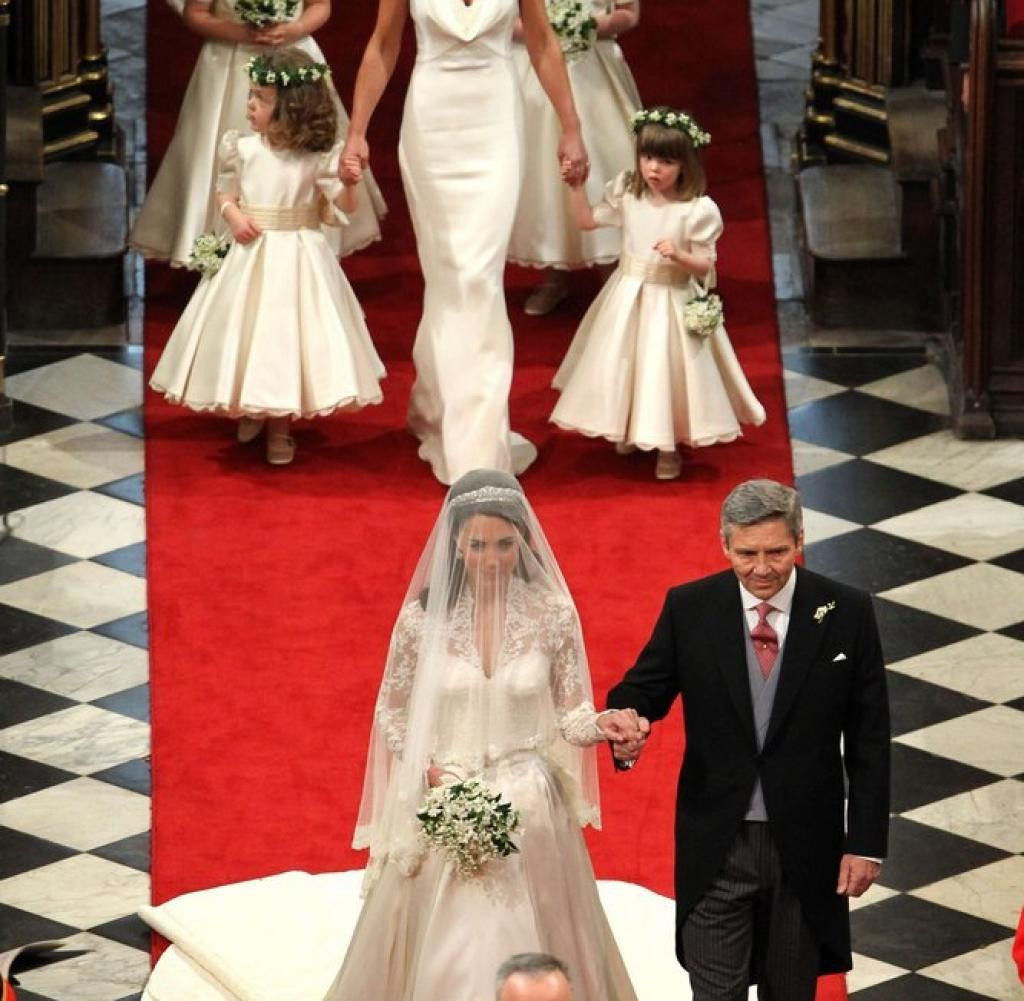 Einzug Hochzeit Kirche
 Royal Wedding Pippa Middleton – hübsche Schwester von