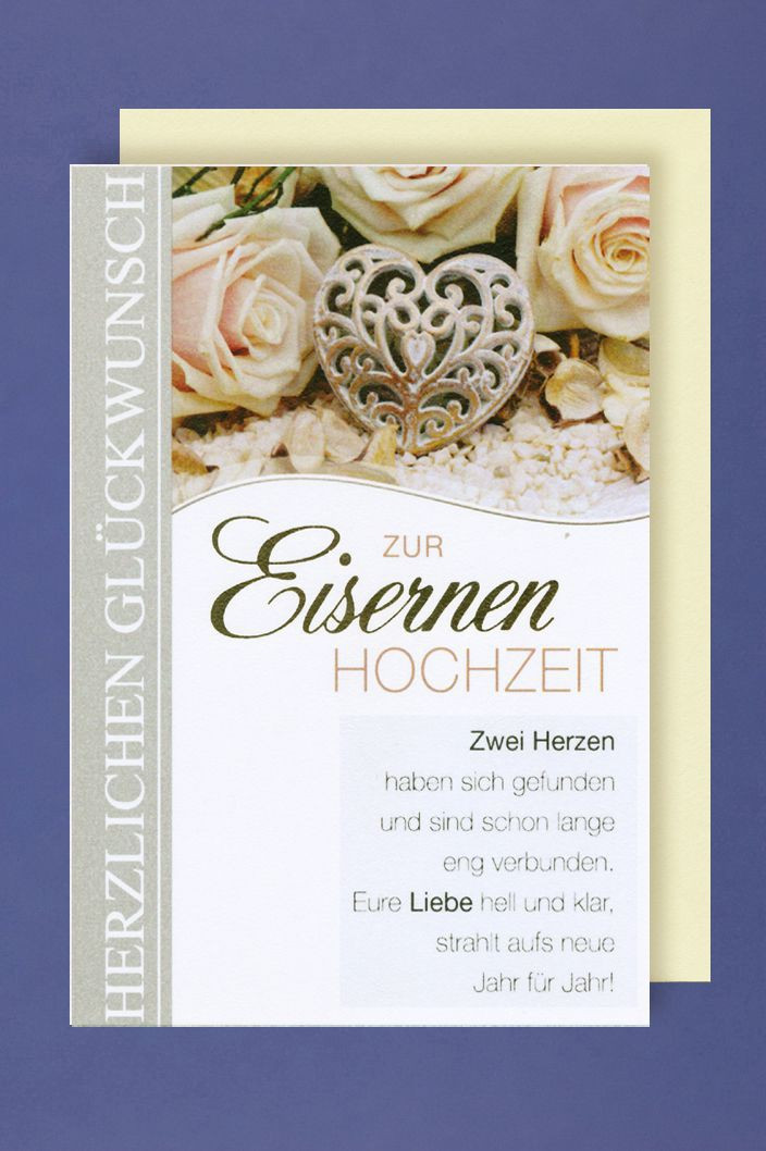 Eiserne Hochzeit
 avancarte shop