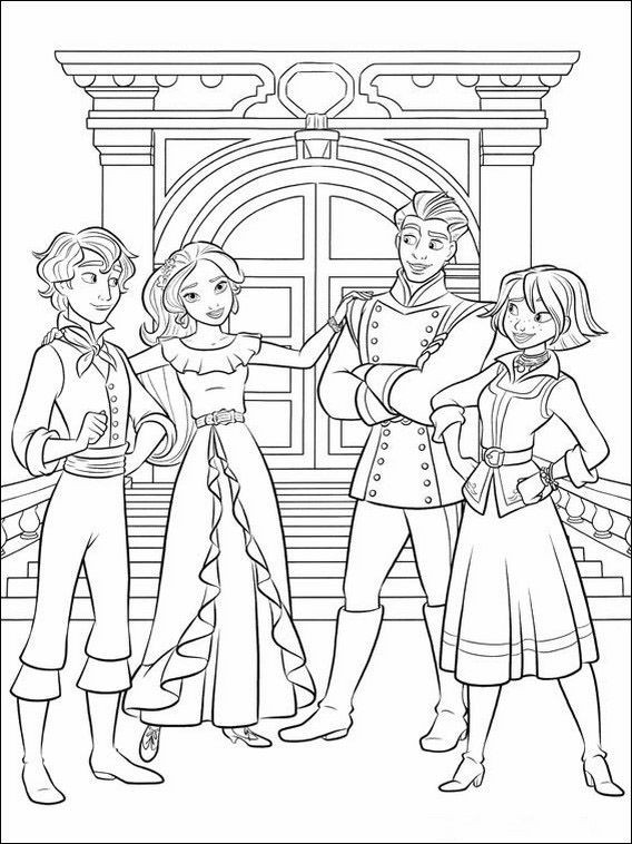 Elena Von Avalor Ausmalbilder
 Dibujos para Colorear Elena de Avalor 19