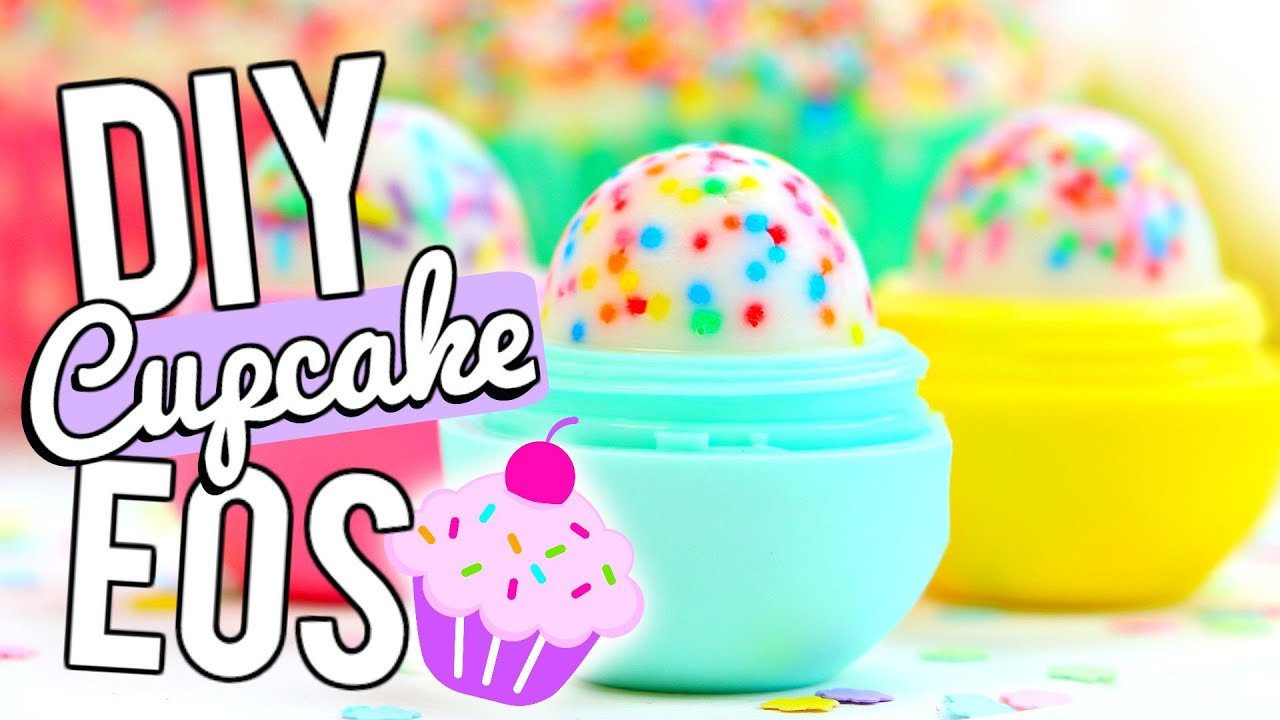 Eos Diy
 DIY Cupcake EOS LIP BALM