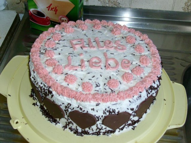 Erste Geburtstagstorte
 Juhuuu meine erste Wickeltorte