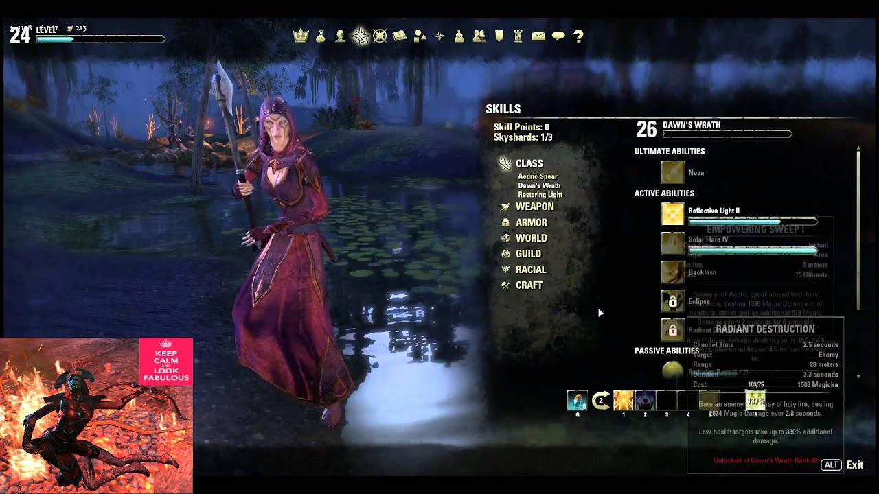 Eso Handwerk Leveln
 ESO Templar Leveling Guide Low level