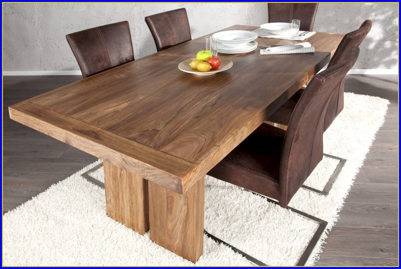 Esstisch Selber Bauen
 Tisch Aus Holzbohlen esstisch aus holzbohlen neueste