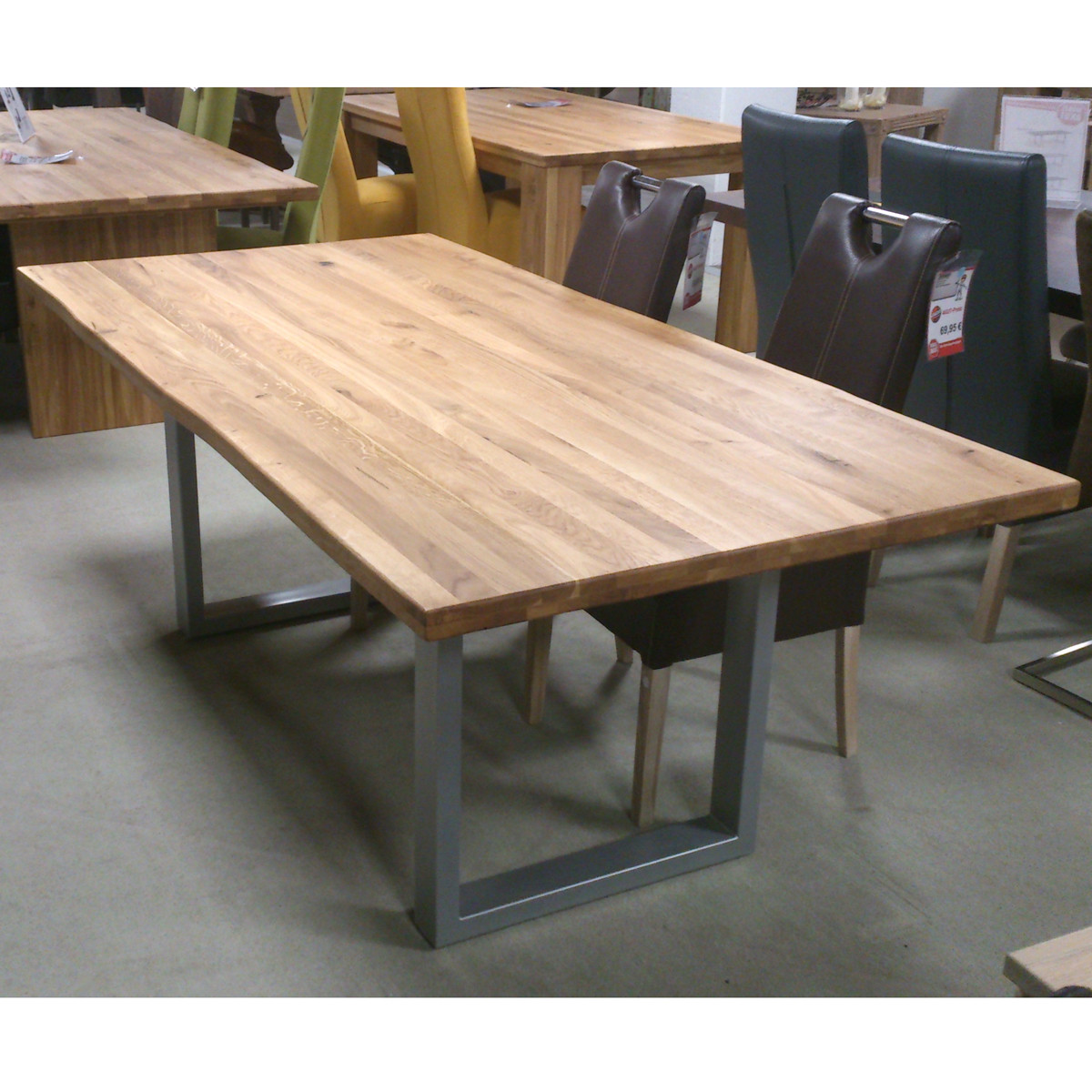 Esstisch Wildeiche
 Esstisch Teck Esszimmer Küche Tisch Wildeiche massiv geölt