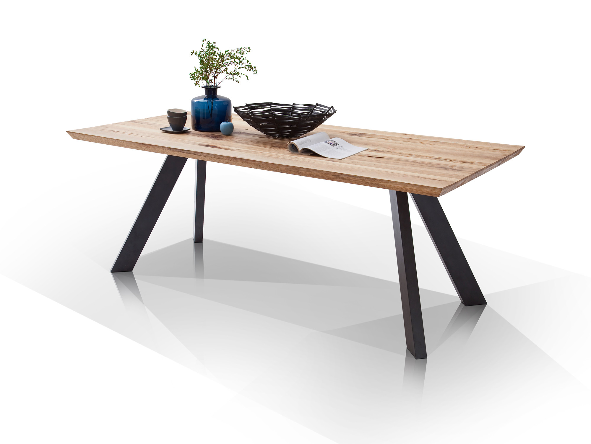 Esstisch Wildeiche
 MELISSA Esstisch Wildeiche massiv 180 x 90 cm