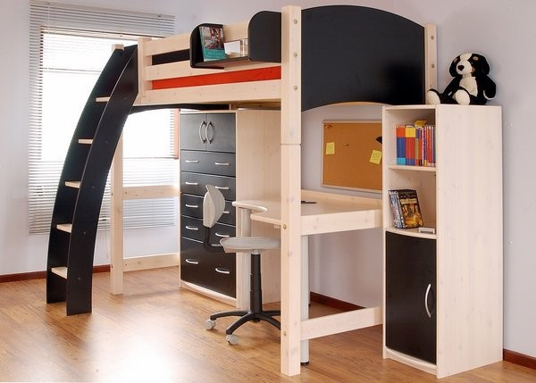 Etagenbett Mit Treppe
 Schreibtisch Kommode Weiss