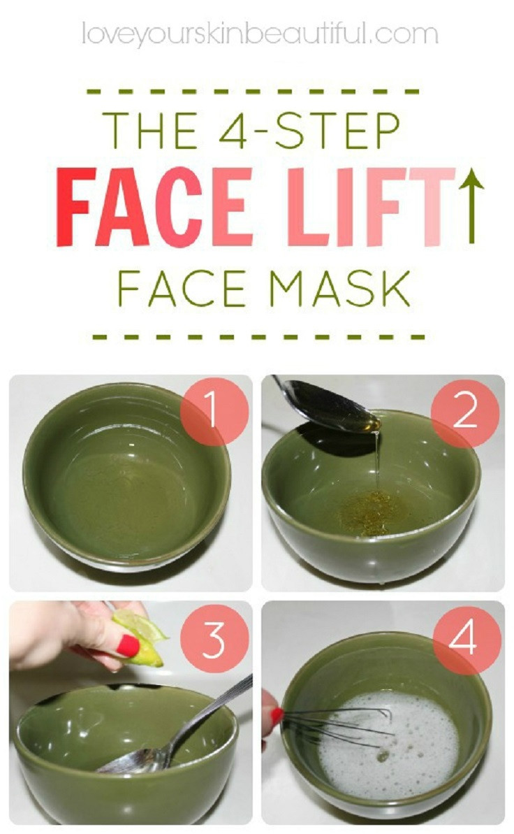 Face Mask Diy
 9 Leading DIY Home Reme s for Skin Tightening and Sagging