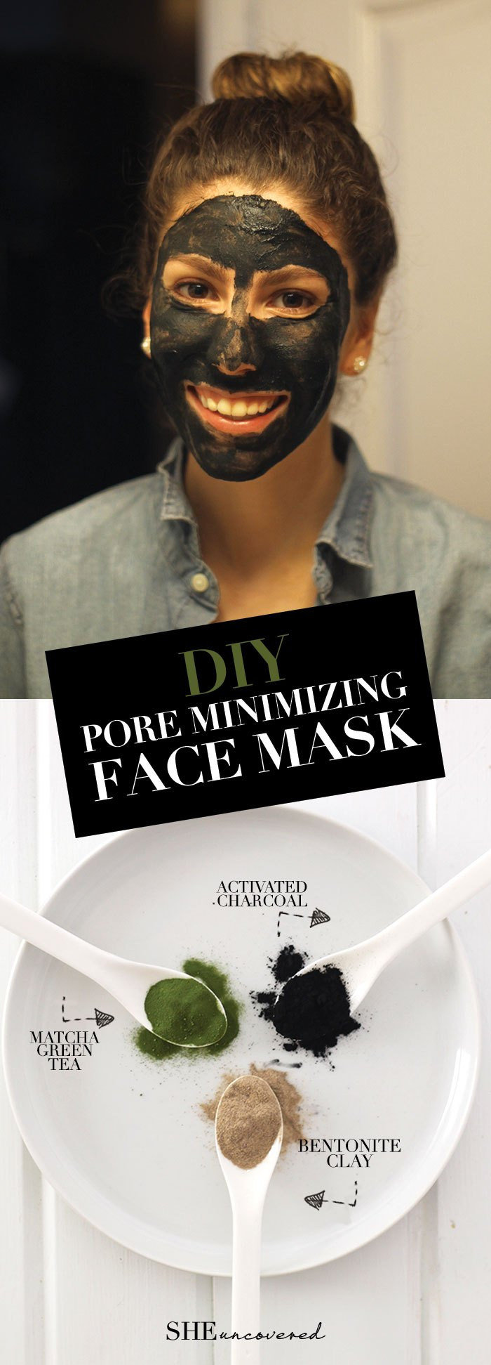 Face Mask Diy
 DIY Pore Minimizing Face Mask • She Uncovered