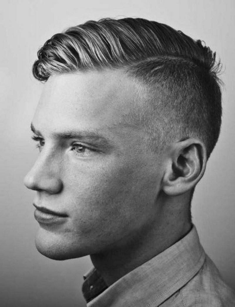 Fade Haarschnitt
 Moderne Männerfrisuren 2018 – Ideen für kurzes und