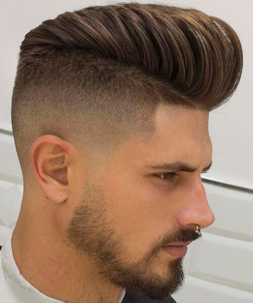 Fade Haarschnitt
 Fade haircut for handsome men