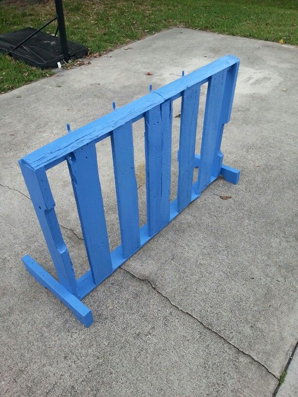 Fahrradständer Diy
 Bike rack made from pallets Gartenideen