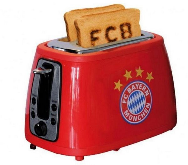 Fc Bayern Geschenke
 FC Bayern München FCB Toaster mit Sound – Skurrile