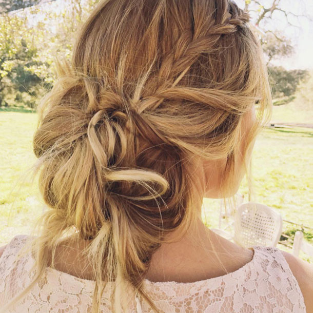 Festliche Frisuren Hochgesteckt
 Brautfrisuren auf Instagram Mit Zu sen Frisuren sag