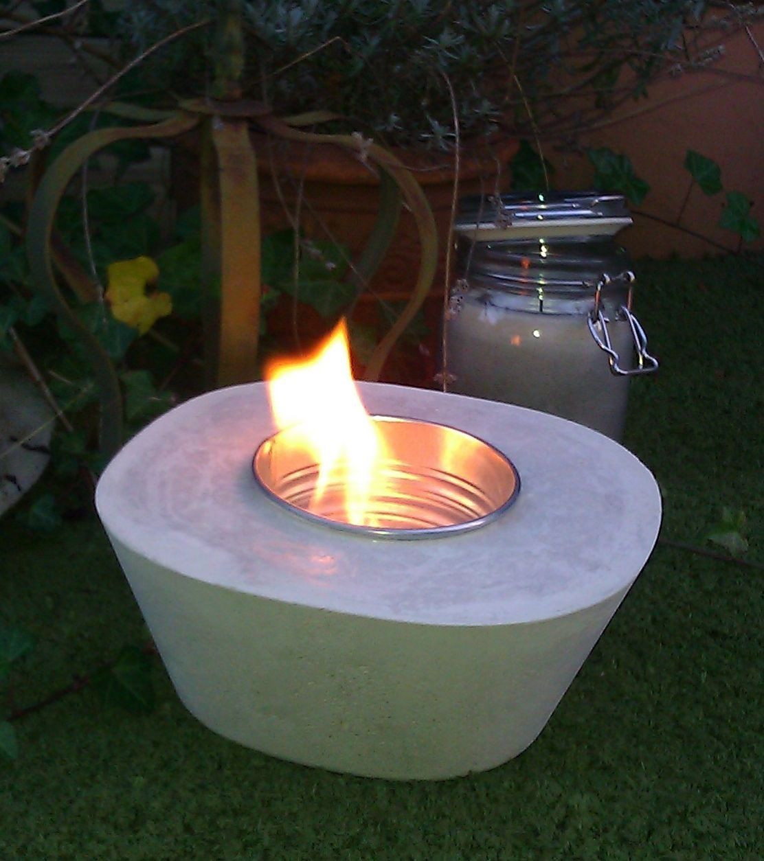 Feuerschale Diy
 BETON Feuerschale für Ethanol