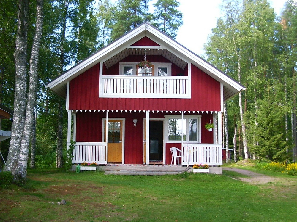 Finnland Haus Kaufen
 Haus am See Foto & Bild
