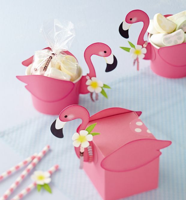 Flamingo Geschenke
 Tierische Schachtelparade PunchArt