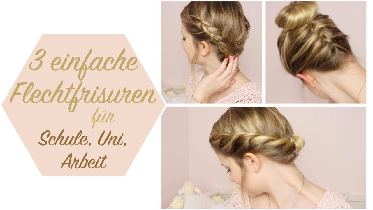 Flechte Frisuren
 3 EINFACHE FLECHTFRISUREN