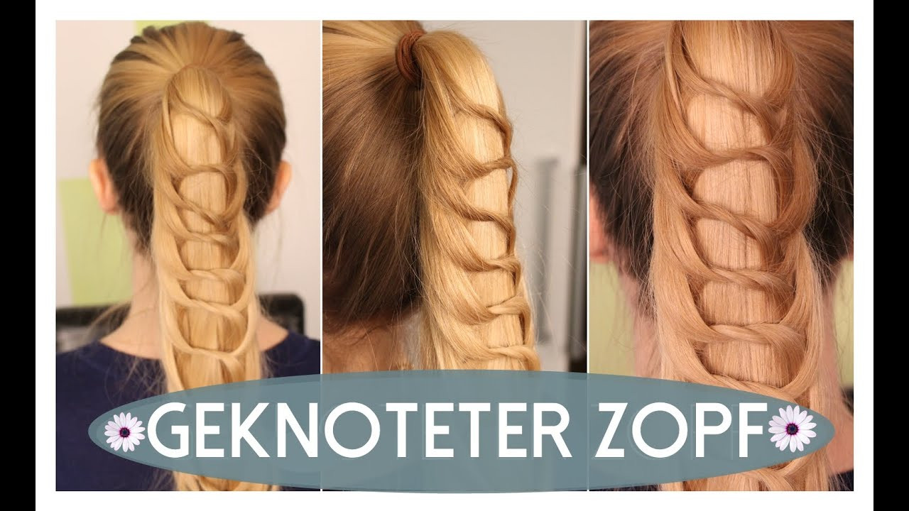 Flechte Frisuren
 Einfache Flechtfrisuren Knotting Braid