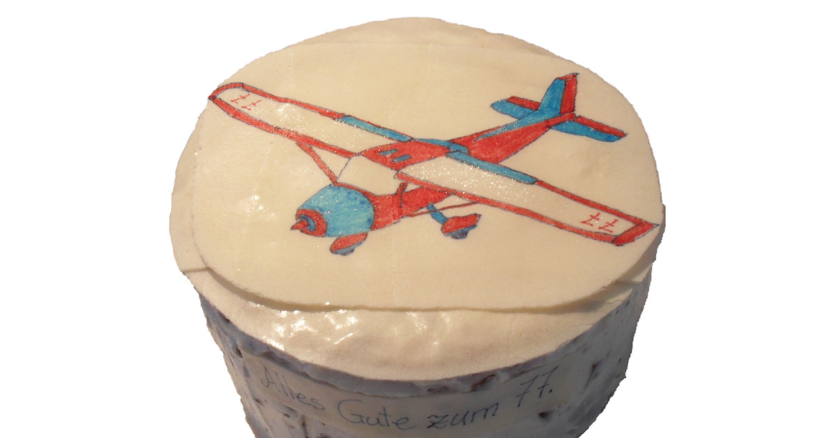 Flugzeug Kuchen
 Wundertorten Flugzeug Kuchen
