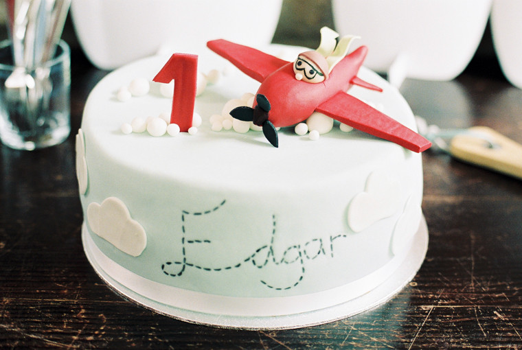 Flugzeug Kuchen
 Edgars 1 Geburtstag