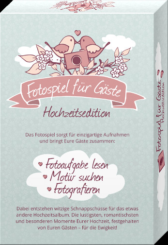 Fotobox Aufgaben Hochzeit
 Tipp Fotospiel snaPmee für Hochzeiten