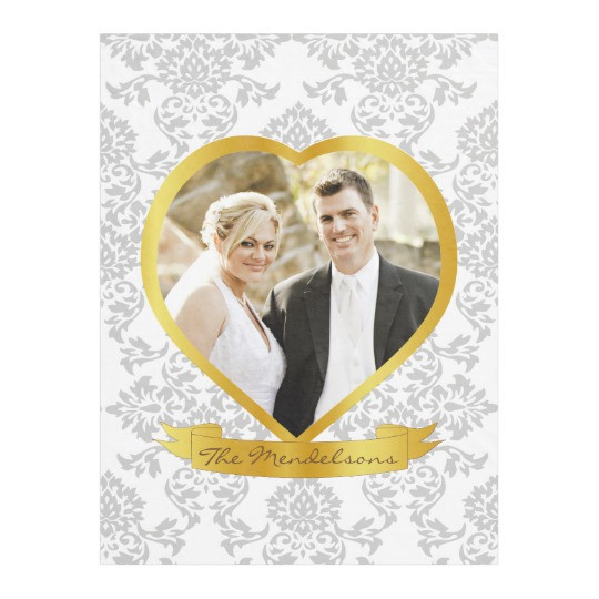 Fotorahmen Hochzeit
 Liebe Hochzeit und Paare formten Fotorahmen Fleecedecke