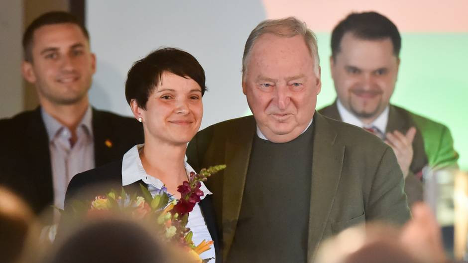 Frauke Petry Hochzeit
 Nachrichten Alexander Gauland will mit Frauke Petry AfD