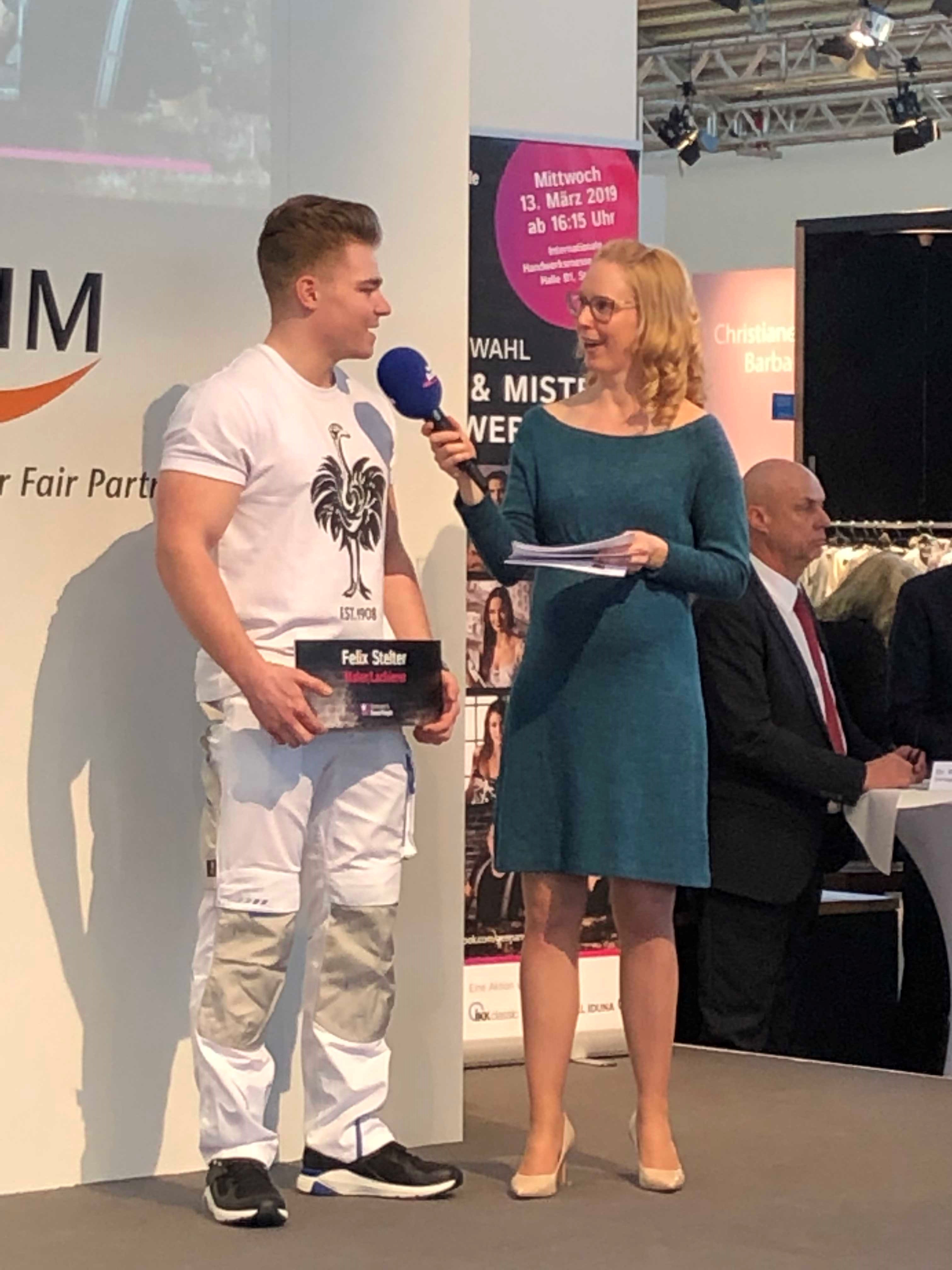 Freisprechung Handwerk 2019
 Miss und Mister Handwerk 2019 Bundesverband Farbe