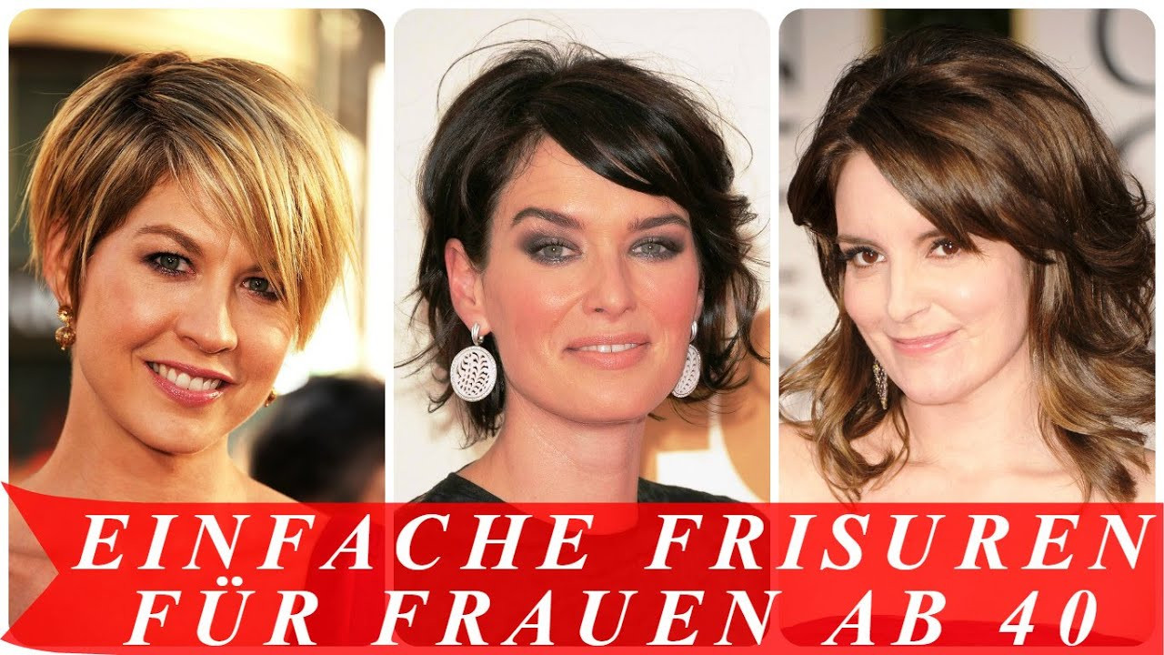 Frisuren Ab 40 Ovales Gesicht
 Einfache frisuren für frauen ab 40