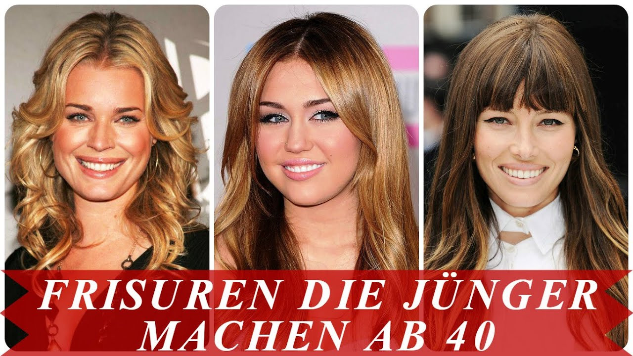 Frisuren Ab 40 Ovales Gesicht
 Frisuren jünger machen ab 40