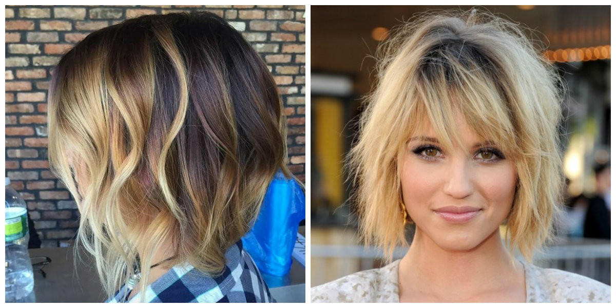 Frisuren Farbe 2019
 Kurze geschichtete Frisuren 2019 Topmodische