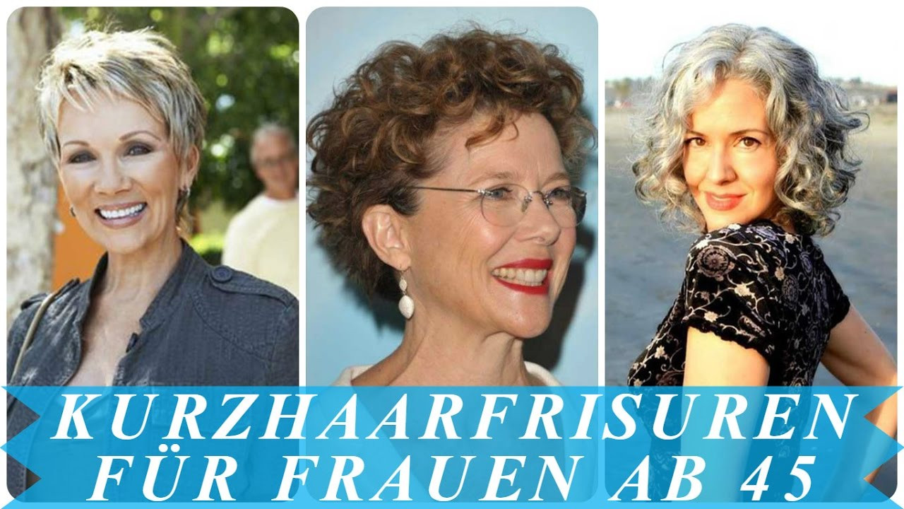 Frisuren Frauen Ab 60
 Kurzhaarfrisuren für frauen ab 45